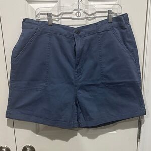 Gloria Vanderbilt Navy Blue Women's Bermudas